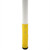 120x60cm Kids Adjustable Whiteboard Activity Table with Yellow Trim for Drawing Learning Playroom and Classroom Use