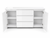 138cm High Gloss Sideboard Buffet Cabinet – White