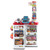 24 Piece Kids Super Market Toy Set - Red & White