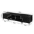 Entertainment Unit with Cabinets - Black 02