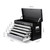 9 Drawer Mechanic Tool Box Storage - Black & Grey