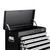 9 Drawer Mechanic Tool Box Storage - Black & Grey