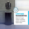 Wall mounted cleaning wipe dispenser with locking cover
