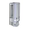 AVIVA Single Soap Dispenser, 1 Chamber, Satin Silver