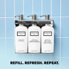 Soothing Citrus Green Scented Beekman refill bottles – sustainable packaging with refreshing scent