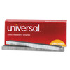 Universal® Standard Chisel Point 210 Strip Count Staples, 5,000/Box