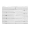 12x12 Washcloth, White, Durability Series, 1 lbs/dz
