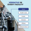 Black Gym Equipment Wipes Dispenser