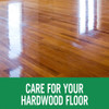 Clean hardwood floor maintained with Murphy Wood Floor Cleaner