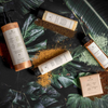 Vegan certified Prija amenities set for premium hotel and spa guest rooms