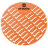 AirWorks urinal mats for toilet in mango scent for commercial toilet fixtures