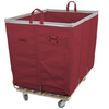 commercial laundry cart with casters