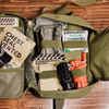 alpha first aid kit open organized interior