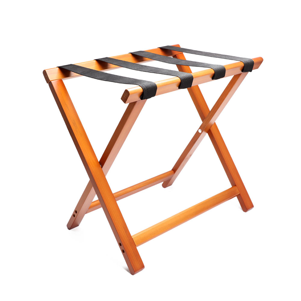 High-Quality Wooden Luggage Rack: An Essential for Hotels & Rentals