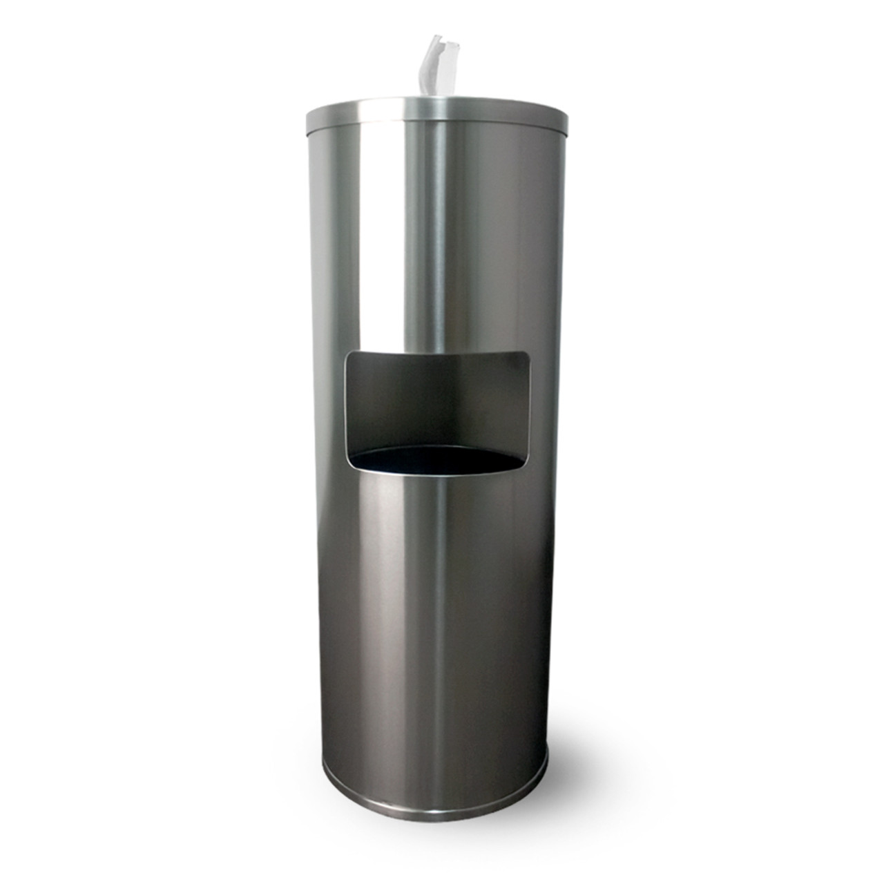 Stand-Up Stainless Steel Wipes Dispenser – Zoom Wipes