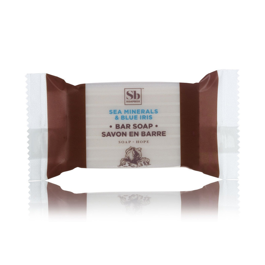 Sea Minerals & Blue Iris Soap Bar | Soapbox Bar Soap