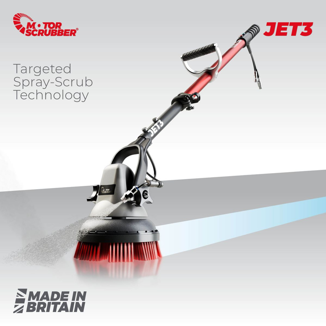 MotorScrubber JET3 Floor Scrubber | Versatile Cleaning Machine