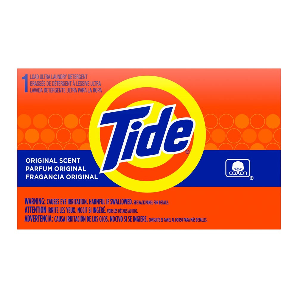 Tide Single-Use Laundry Detergent | Original Scent | Zogics