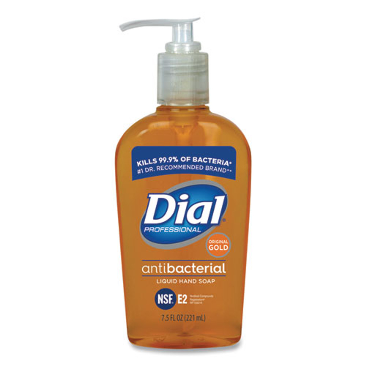 Dial Moisturizing Liquid Hand Soap, Spring Water Scent, 1 gal.