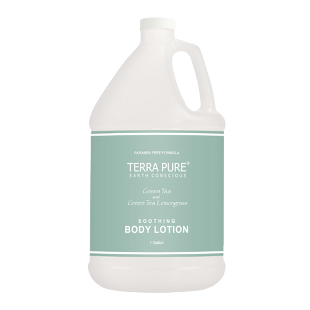 Terra Pure Green Tea & Green Tea Lemongrass Lotion Gallon