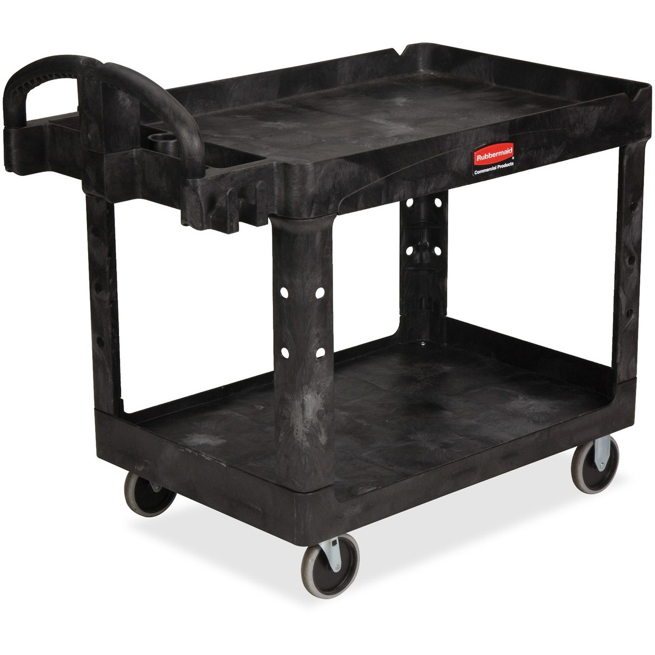 Rubbermaid Executive Service Cart, Black