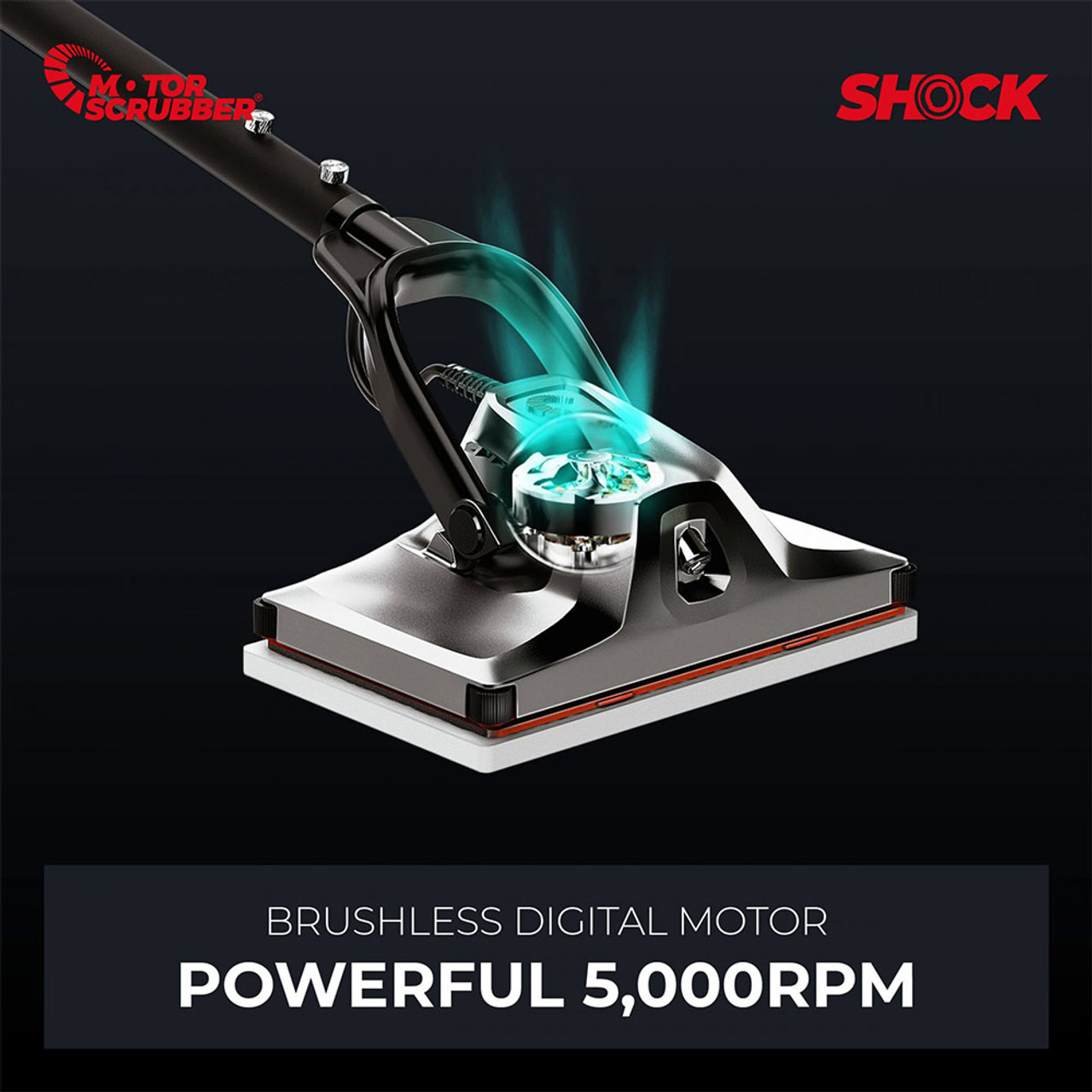 MotorScrubber SHOCK  Small Floor Scrubbing Machine