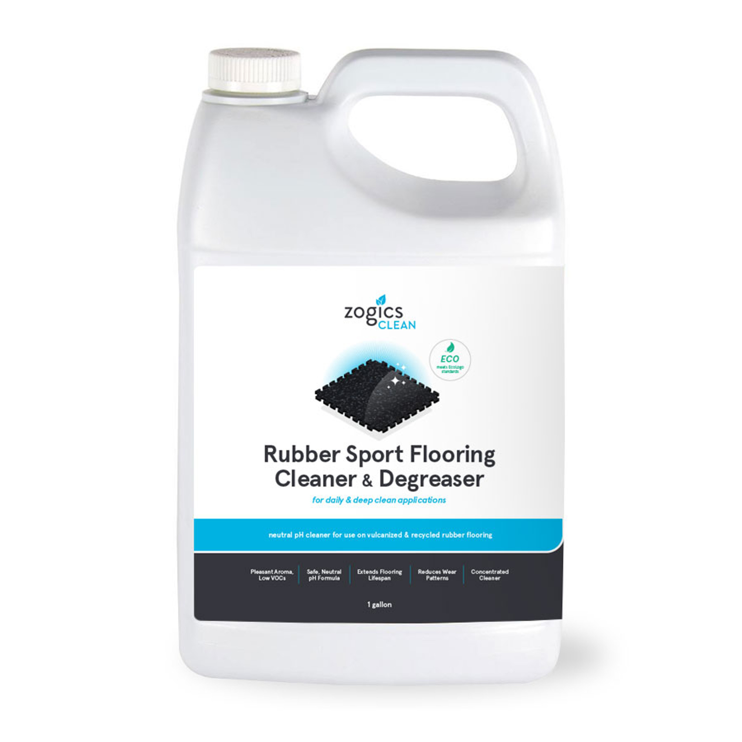 Rubber Floor Cleaner & Degreaser for Gyms - Neutral Floor Cleaner