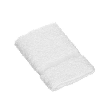 13x13 Washcloth, White, Dependability Series, 1.5 lbs/dz