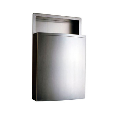 Bobrick Recessed Waste Receptacle with LinerMate (B-43644)