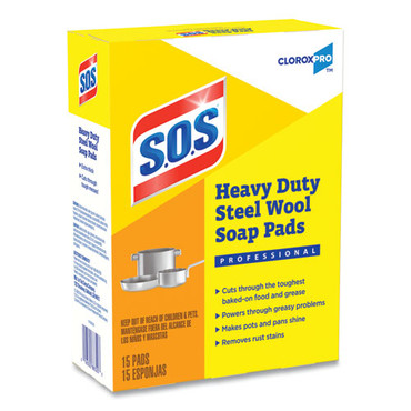 SOS Heavy Duty Steel Wool Soap Pad