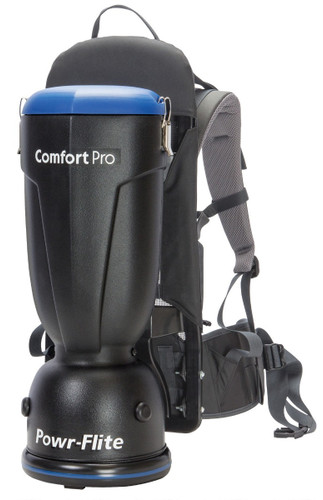 Powr Flite Comfort Pro Backpack Vacuum - 6 Quart