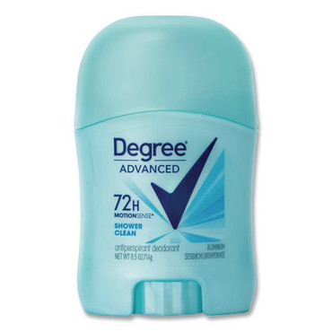 Women's Invisible Deodorant, Shower Clean, 0.5 oz, 36/Carton | Degree