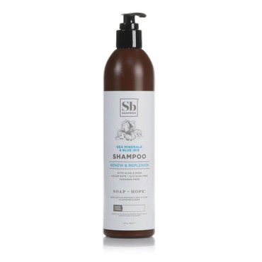 Soapbox Sea Minerals & Blue Iris Shampoo