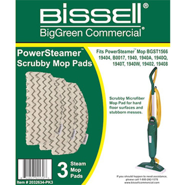 PowerSteamer Microfiber Scrubby Mop Pad