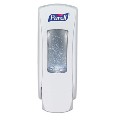 Purell ADX-12 Push-Style Hand Sanitizer Dispenser, 1200 mL, White