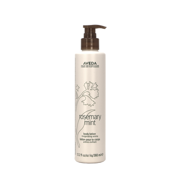 Aveda Rosemary Mint Body Lotion in 12oz Dovelok sealed pump bottle sold in bulk 24 per case