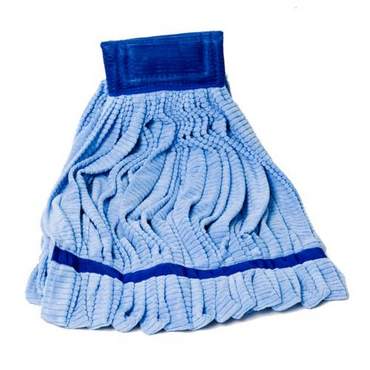 Arkwright commercial microfiber tube mop heads with striped tube design