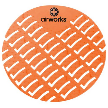 AirWorks urinal mats for toilet in mango scent for commercial toilet fixtures