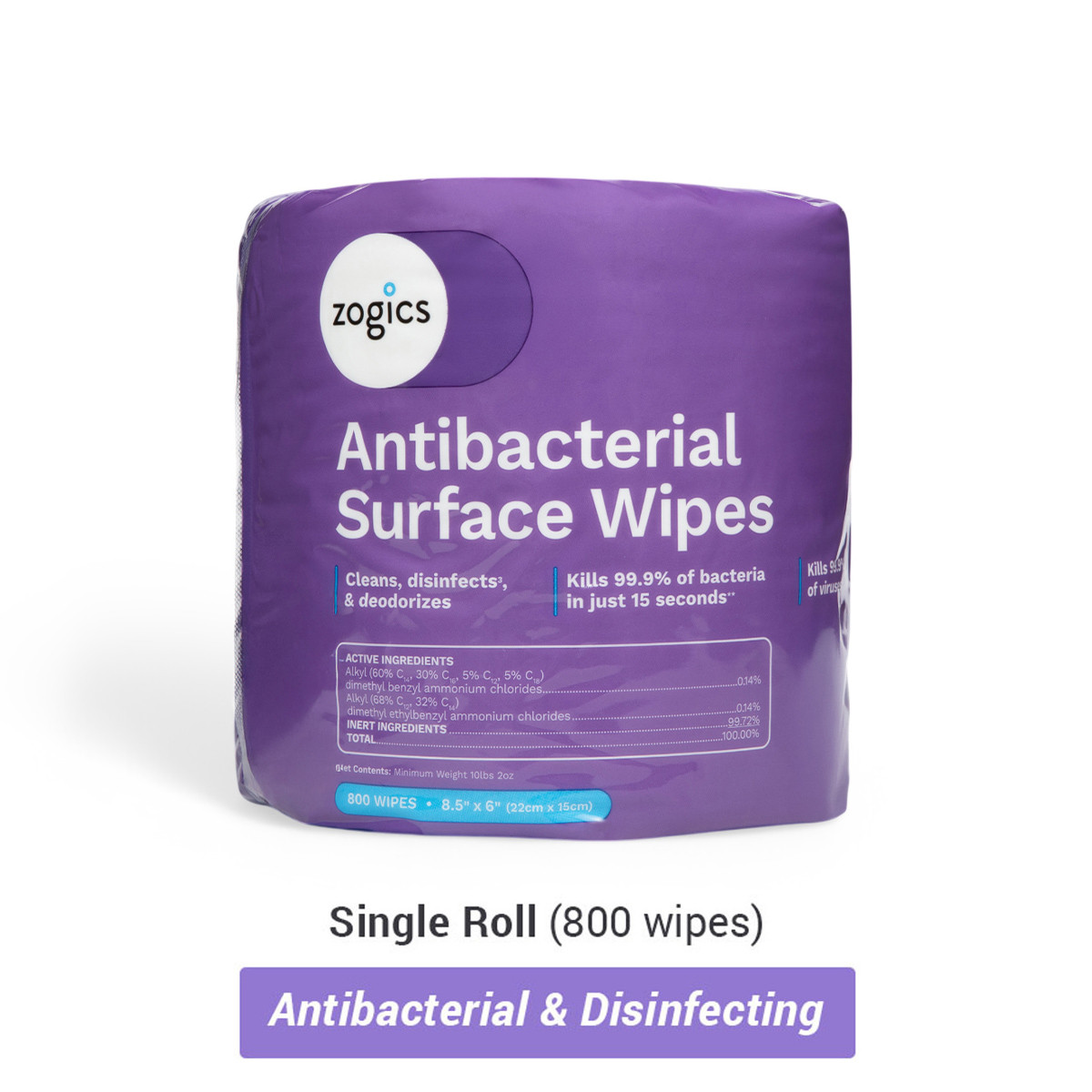 Antibacterial Wipes & Refillable Bucket