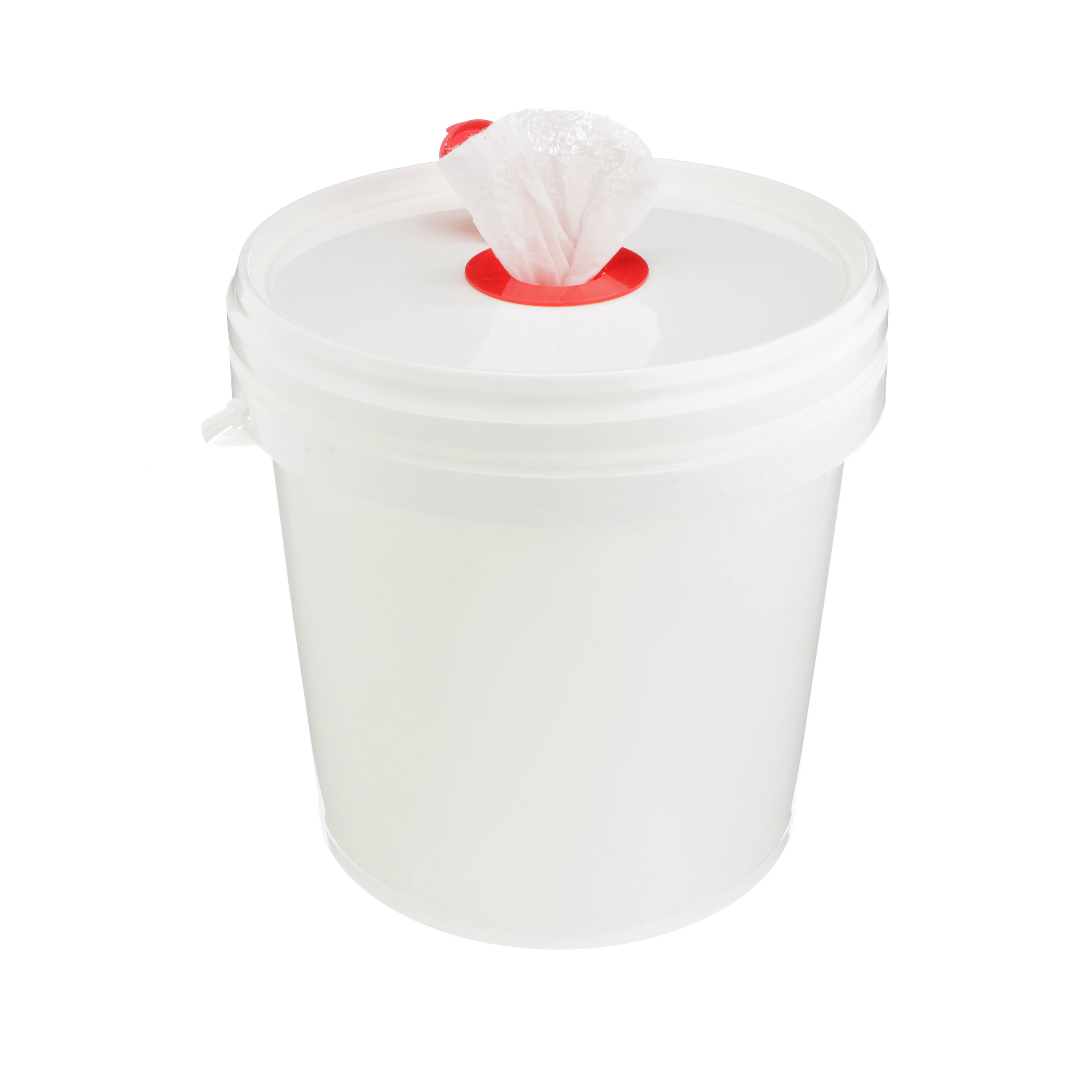 White Wipes Bucket