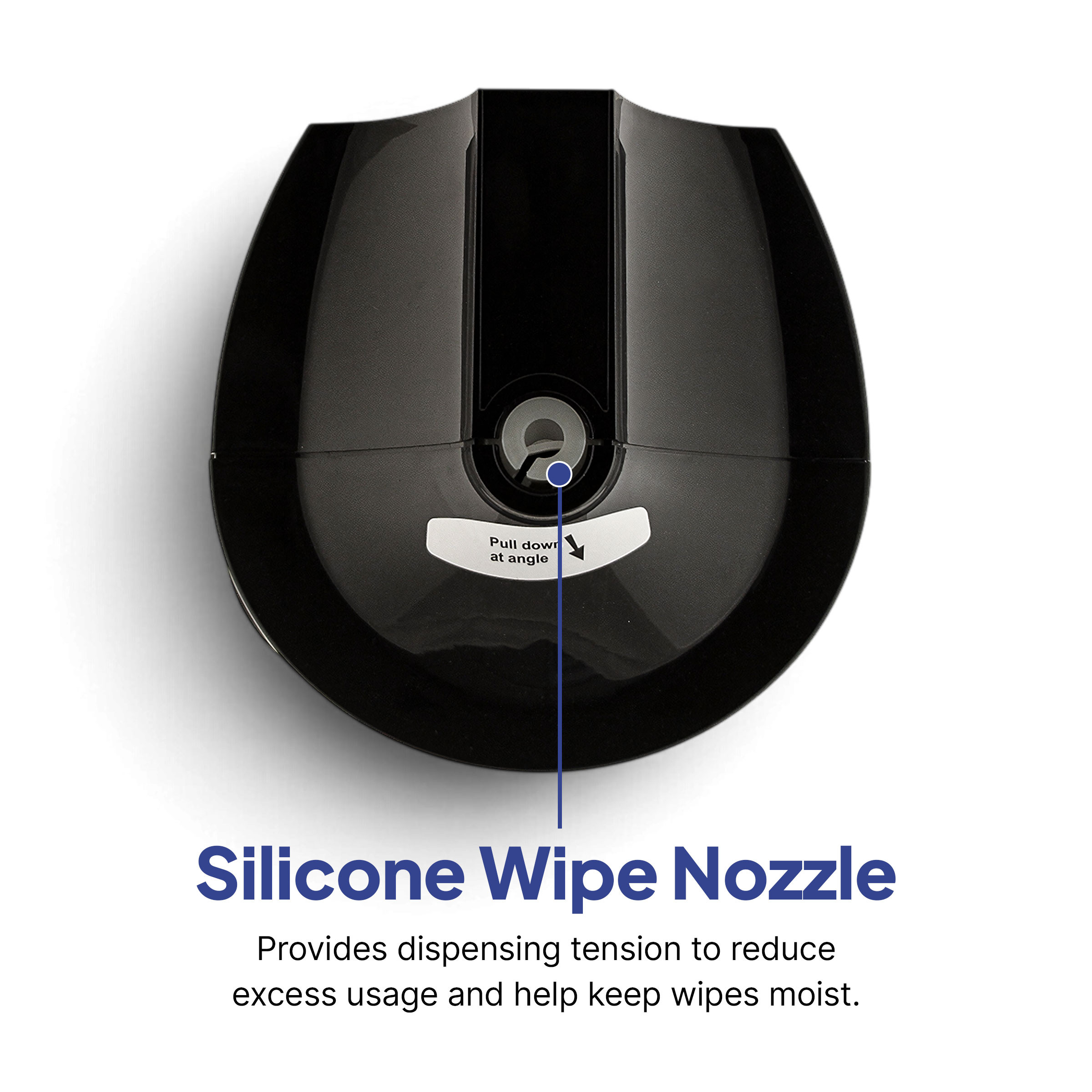 Zogics Wall Mounted Wipes Dispenser | Upward Wipe Dispenser