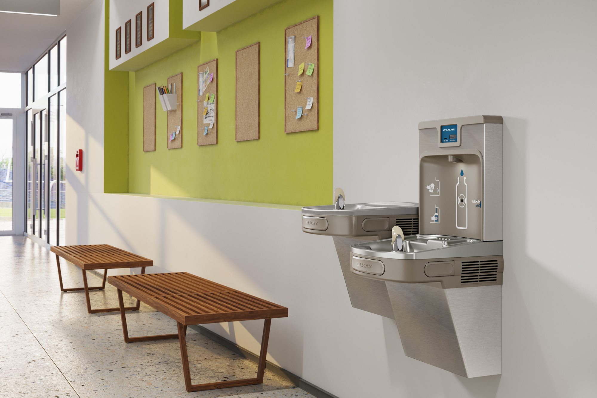 Elkay Bi Level Water Fountain