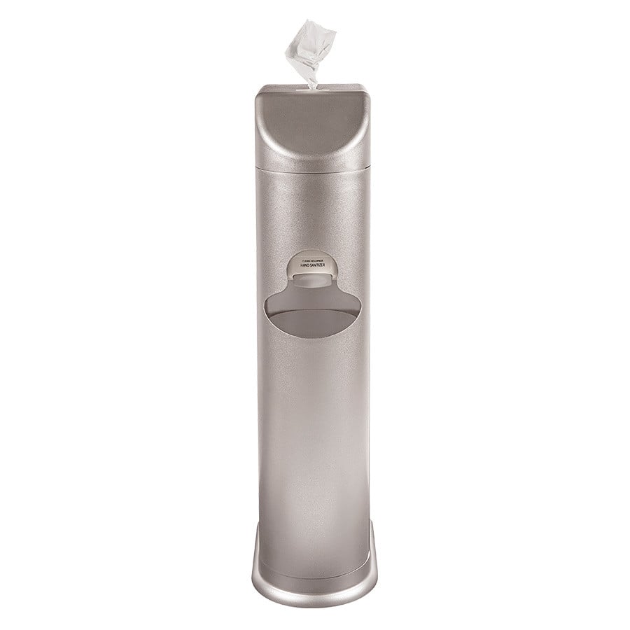Hand Sanitizing Station with touch-free dispenser system