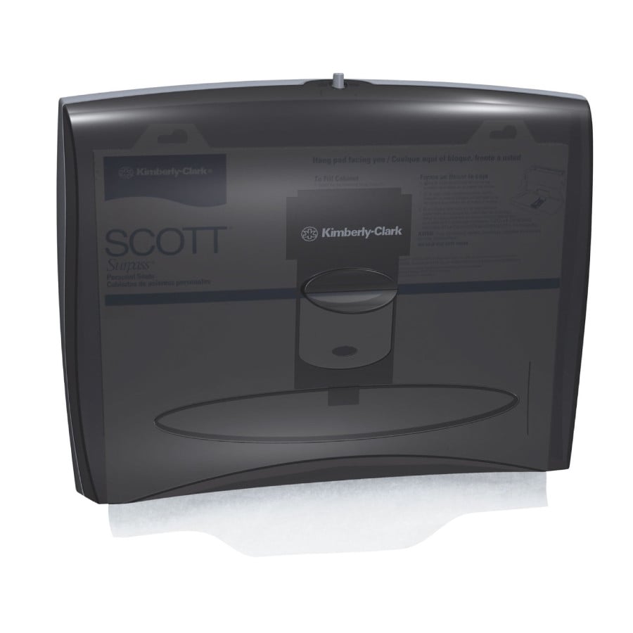 Kimberly-Clark Professional In-Sight Personal Seat, Toilet Seat Cover Dispenser, Black, 09506 (KCC 09506)