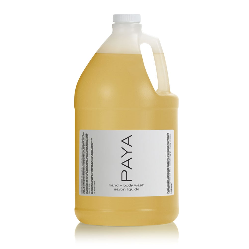 PAYA Organics Hand Soap & Body Wash, 1 gallon jug made with organic papaya extract