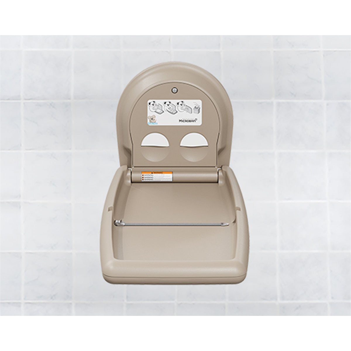 Grey Baby Changing Station