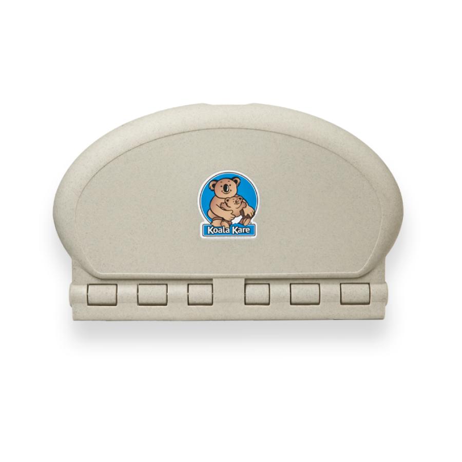 Koala Kare Oval Plastic Baby Changing Station, KB208 - Sandstone