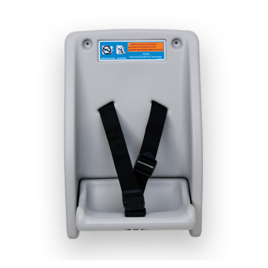 Koala Kare Child Protection Safety Seat, KB102 - Installation View - Grey