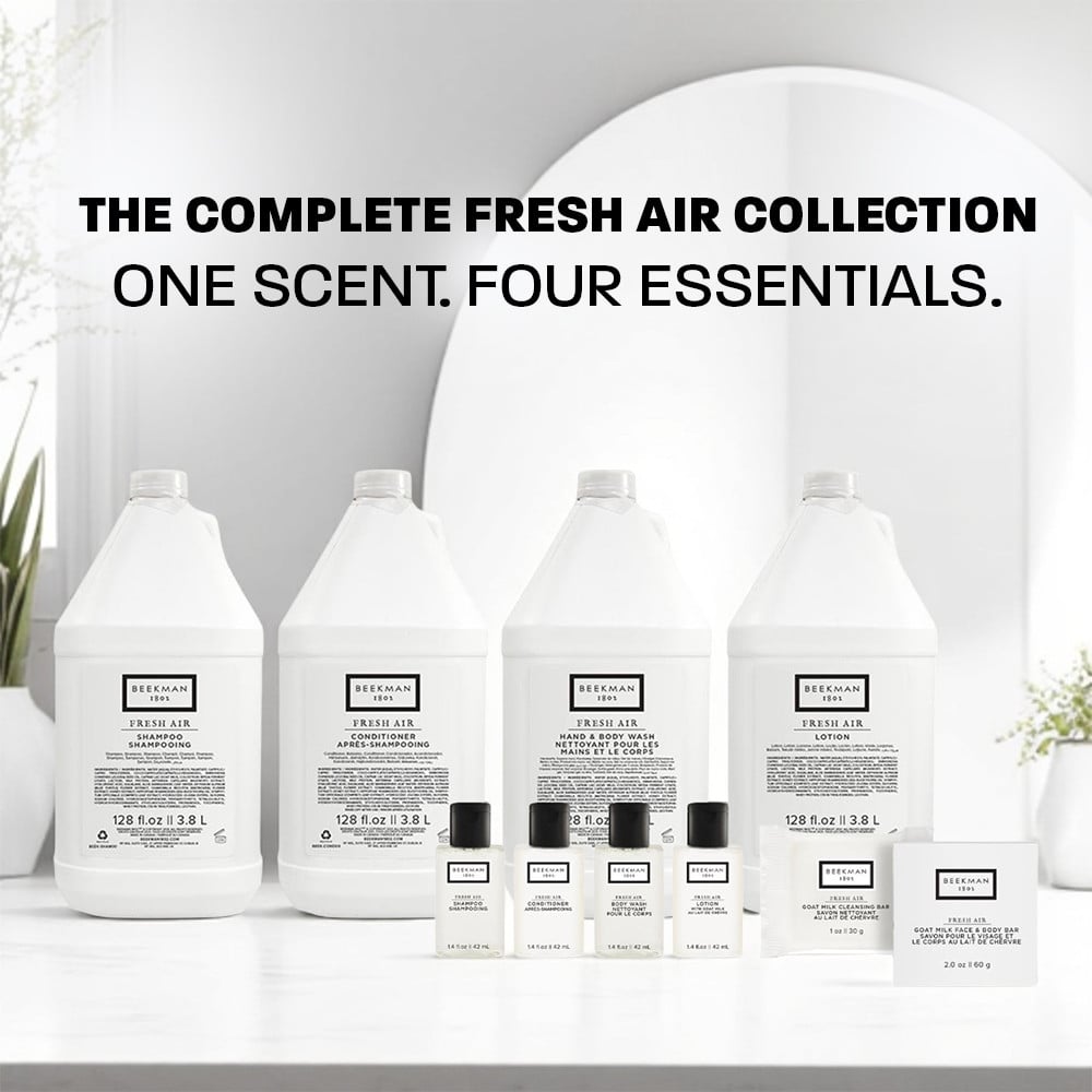 Fresh Air body lotion with shea butter and a citrus and green scent