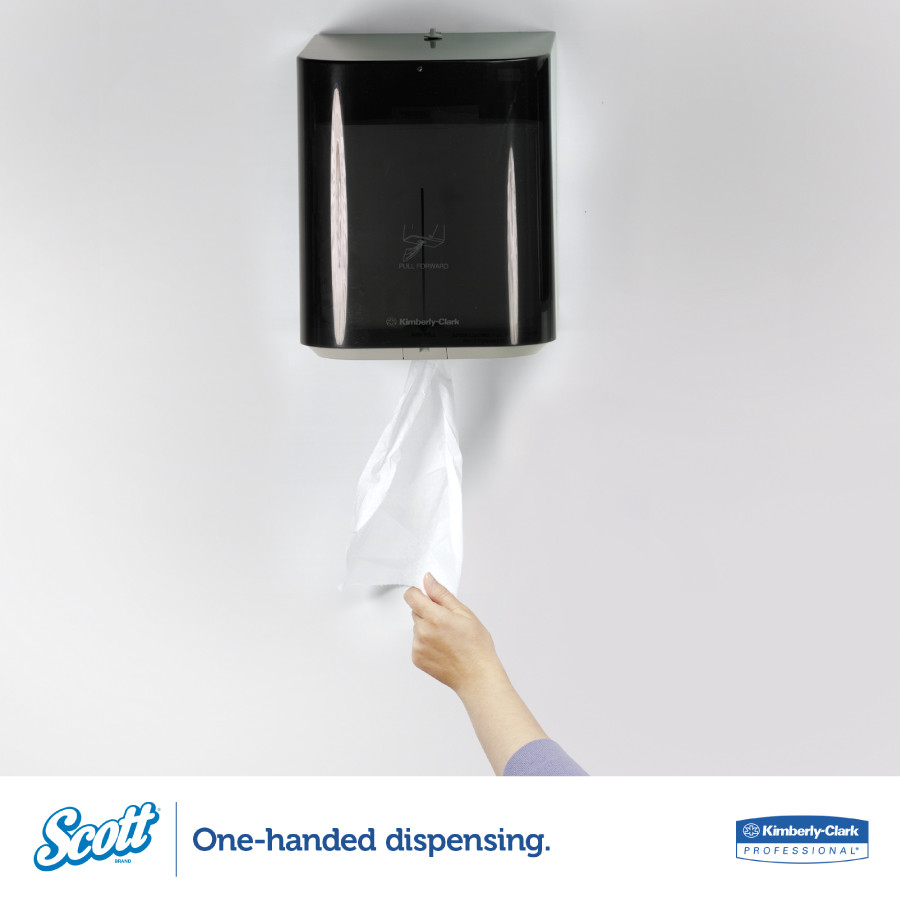 Kimberly-Clark Scott Center-Pull Towels, 01010 (500 sheets/roll) (4 rolls/case)